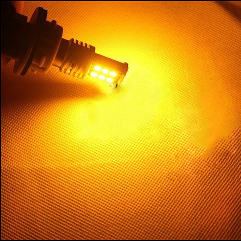 2x 1156 Orange Super Bright LEDS 600 Lumens High Power 3535 Chip LEDs Turn Signal Light Bulbs