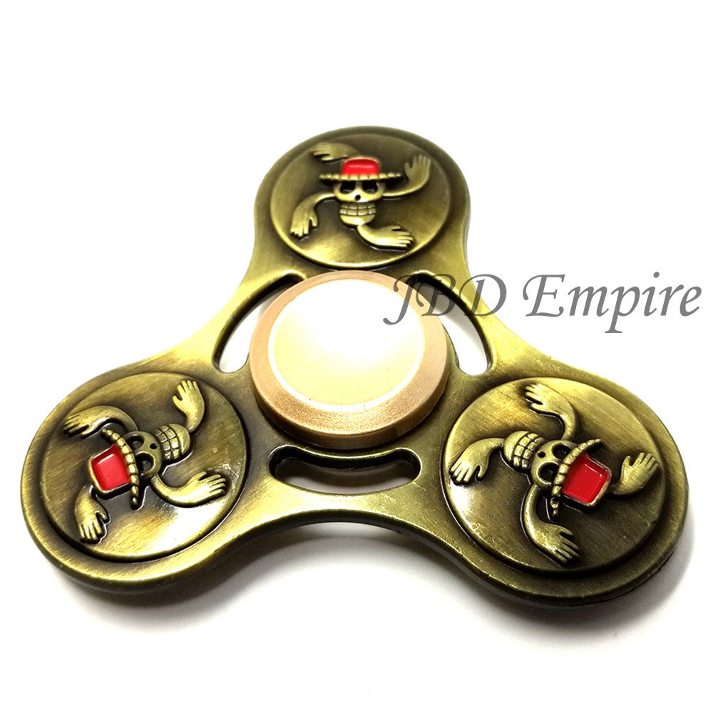 JBD Marvel style One Piece , Anti-Anxiety Fidget Spinner Toy Helps Focusings EDC Focus Toy for Kids & Adults - Stress Reducer Reliever ADHD Anxiety and Boredom