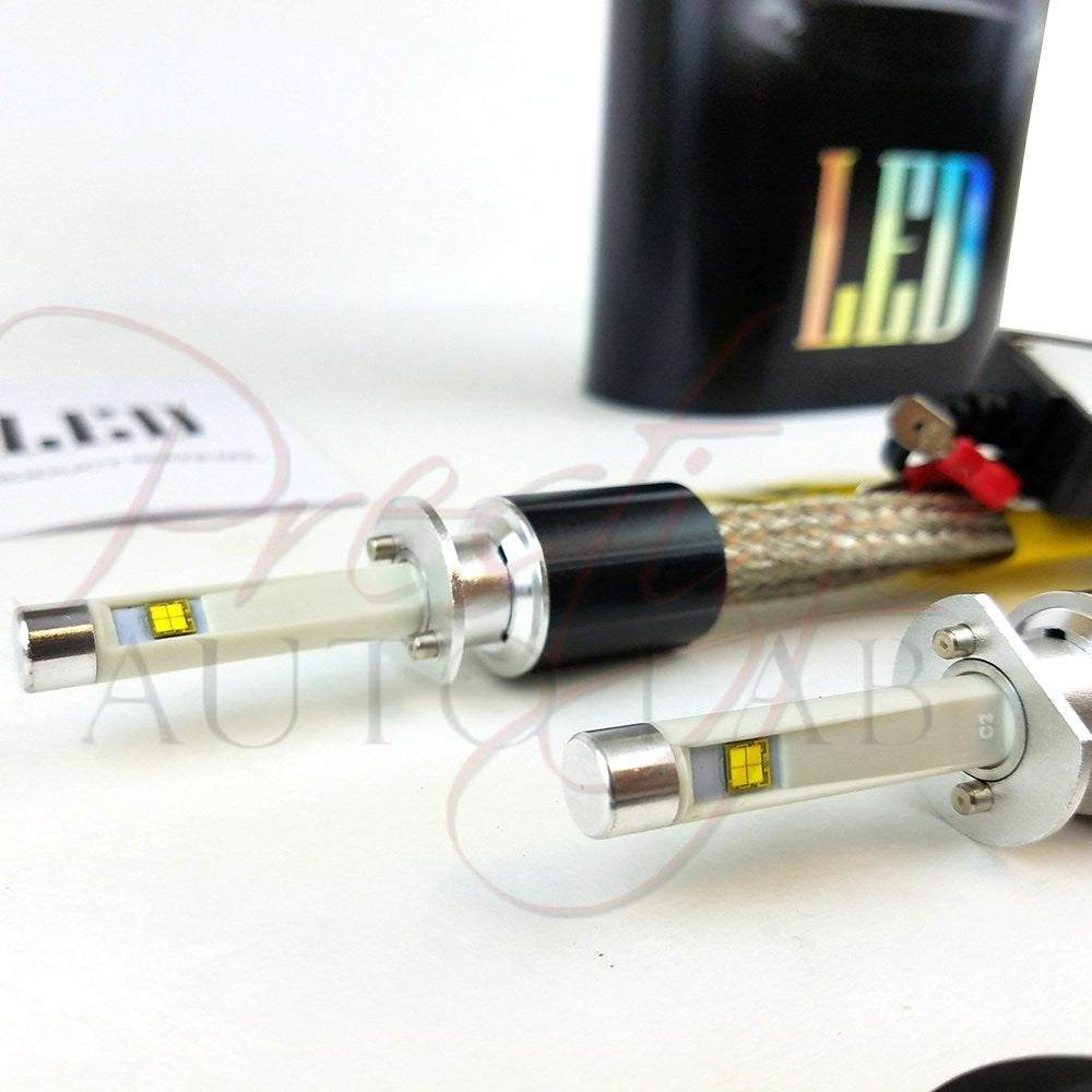 Prestige R4 7200LM 60W Bright White H1 6000k Conversion LED Bulb Beam Kit