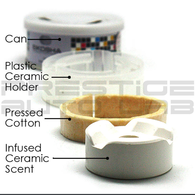 Air Spencer Eikosha Cartridge Squash Air Freshener Made in Japan - A98 Shower Bouquet