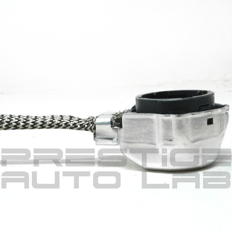 D2 Metal Socket Adapter Connector Wire Wiring Harness Converter for Ballasts HID D2R D2S D2C Bulbs, 2 Pack