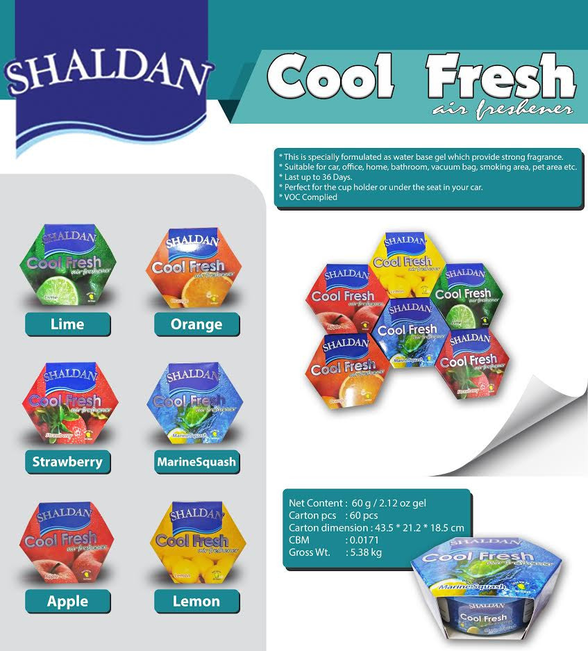 My SHALDAN Cool Fresh Air Freshener - APPLE
