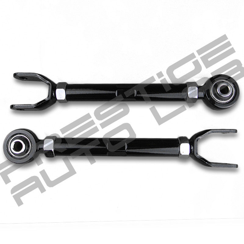 Rear Camber Arms Adjustable Black for 03-07 G35 / 03-08 350Z / 02-06 Altima / 04-14 Maxima