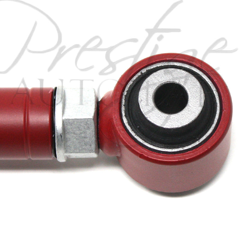 TruHart Front Adjustable Upper Camber Control Arms with Bushing Kit + Rear Camber for Civic 1992-1995 / Integra 1994-2001