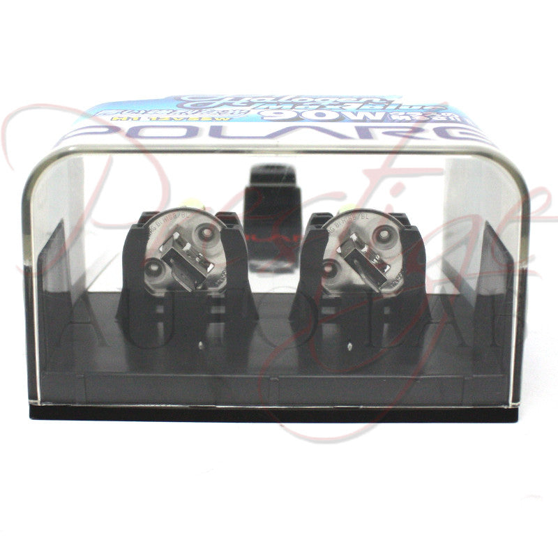 Polarg H1 3900k 55w Max Blue Halogen Bulbs - Made in Japan JDM