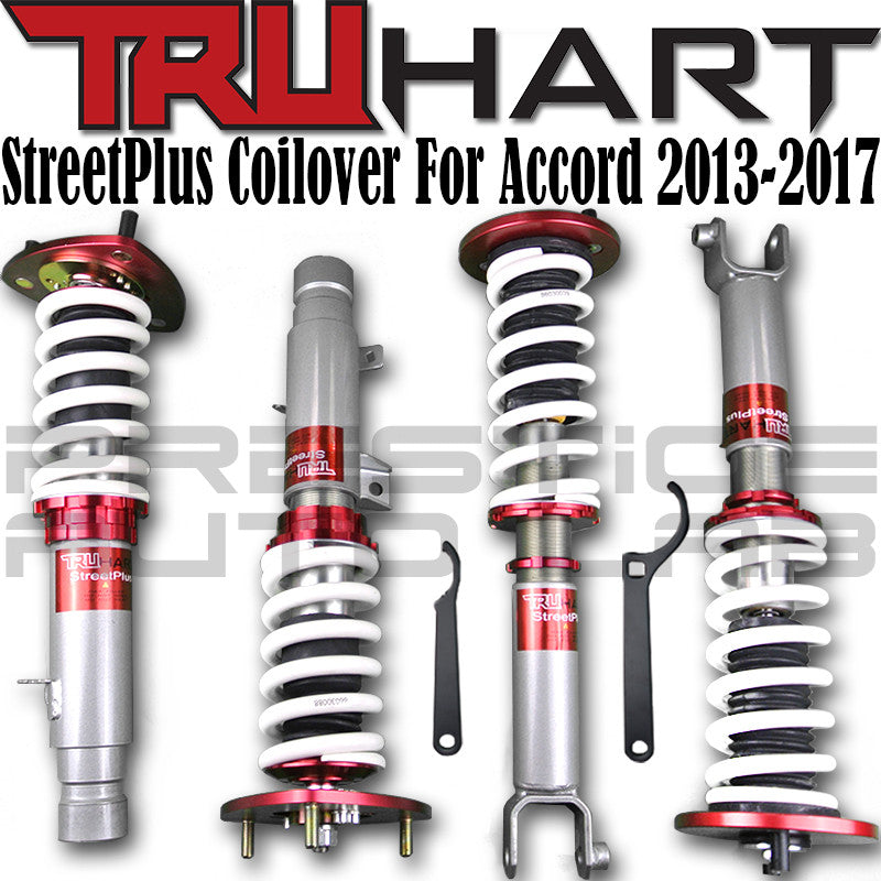 Truhart StreetPlus Adjustable Coilover system for 2013-2017 Honda Acco –  Prestige Auto Lab