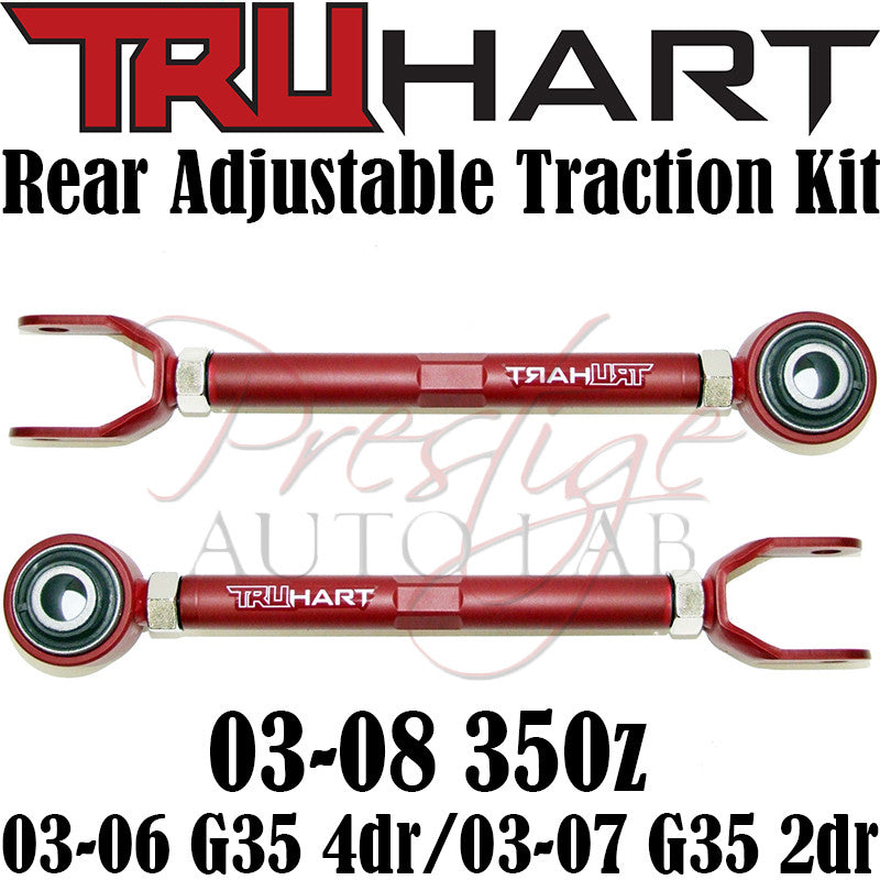 TRUHART Front cambers, Rear Camber & Rear Traction arms Kit For 350Z G35