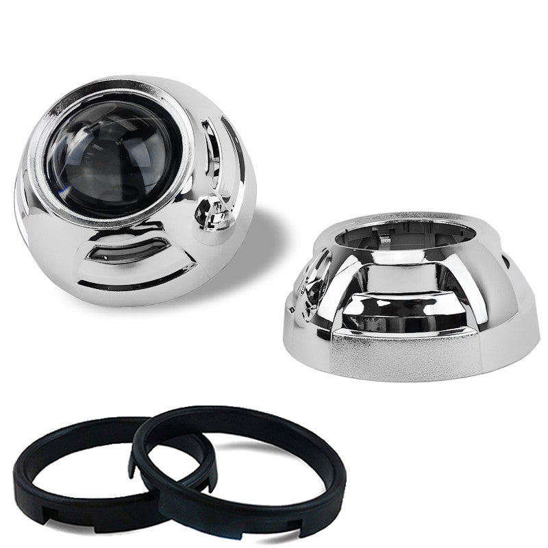 Mini H1 7.0 Bi-xenon HID Projector Kit Lens Headlight Shroud LHD