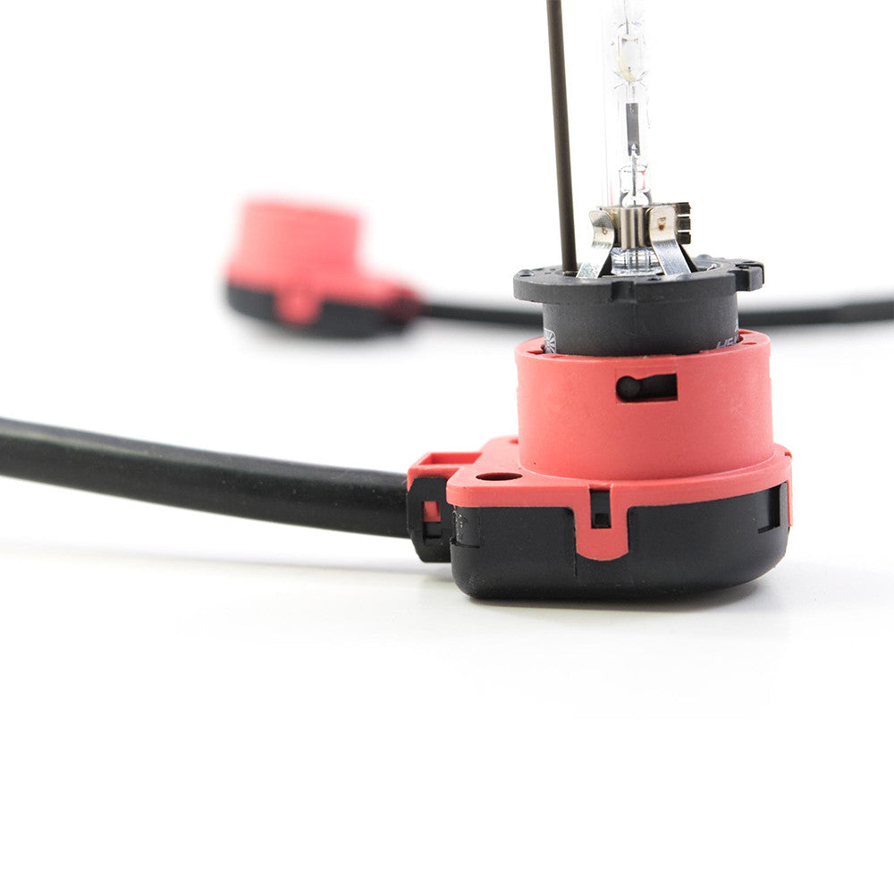 2X D2 D2S D2R D2C HID Xenon Bulb Adapters Wire Harness Connector Cable Socket