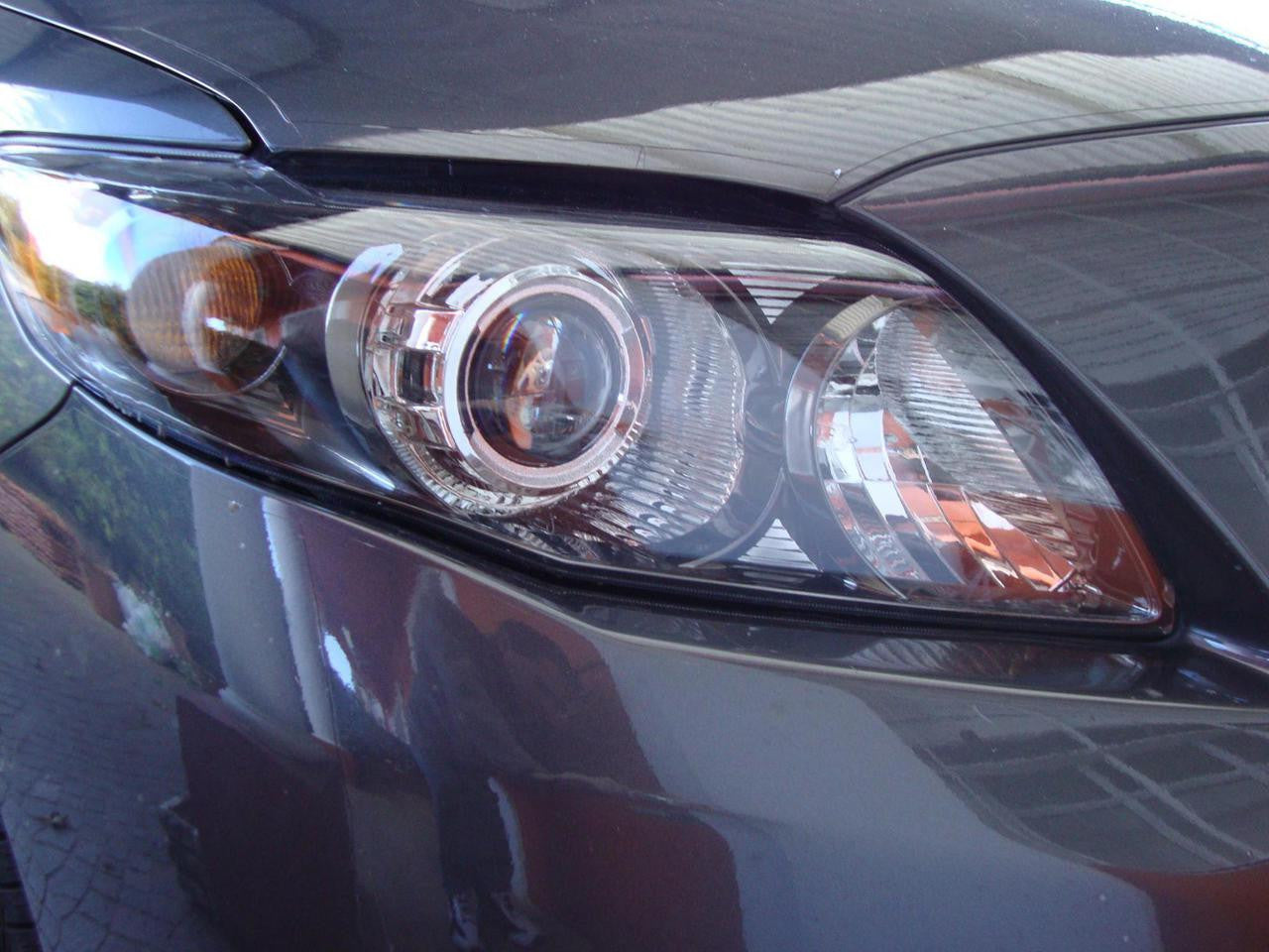 Chrome Apollo HID Projector Retrofit Shrouds Bezels Universal 2.5 3 Inch Universal