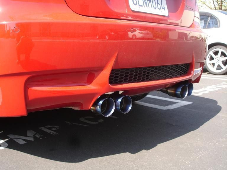 Megan Racing Burnt Rolled Tips Surpremo Axle-Back Exhaust For BMW M3 (E92) 2008 - 2013