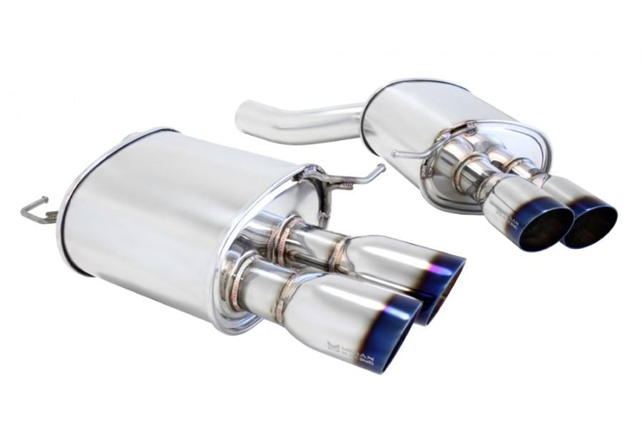 Megan Racing V2 Burnt Rolled Tips Supremo Axle-Back Kit For BMW 650i (F13) 2012+ F12