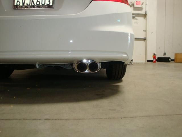 Megan Racing Stainless Rolled Tips OE-RS Exhaust Kit For Honda Civic Coupe 2012 - 2013