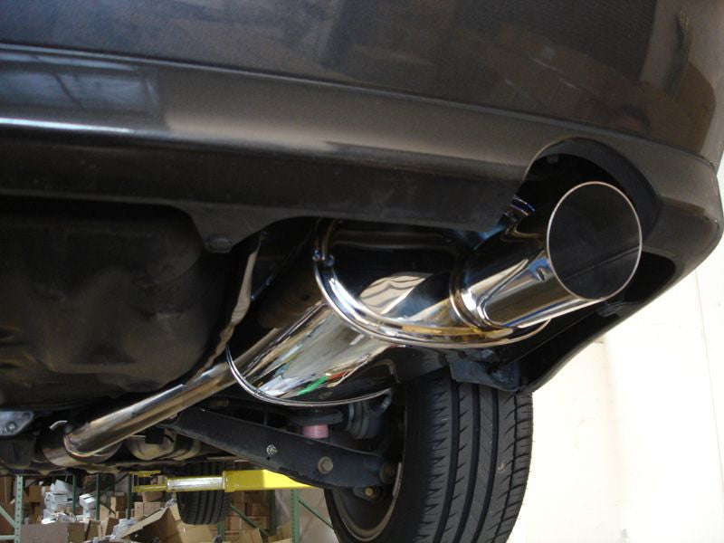 Megan Racing Polished Axle-Back Exhaust For Lexus IS300 2001 - 2005