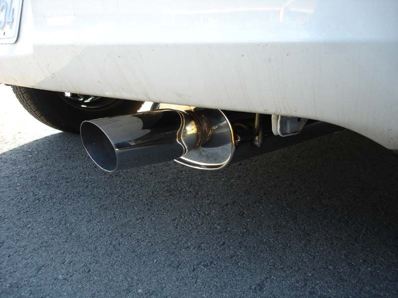 Megan Racing Stainless Tip Axle-Back Exhaust For Toyota Yaris 2Dr Hatchback 2006 - 2011