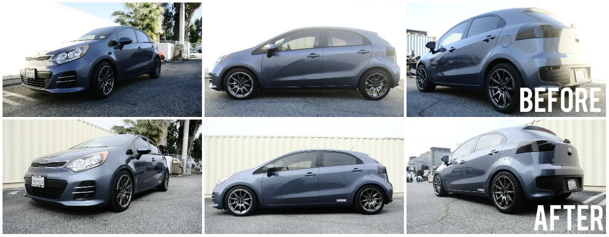 Megan Racing Lowering Springs Kit For Kia Rio (5 Door Hatchback) 2012 - 2017