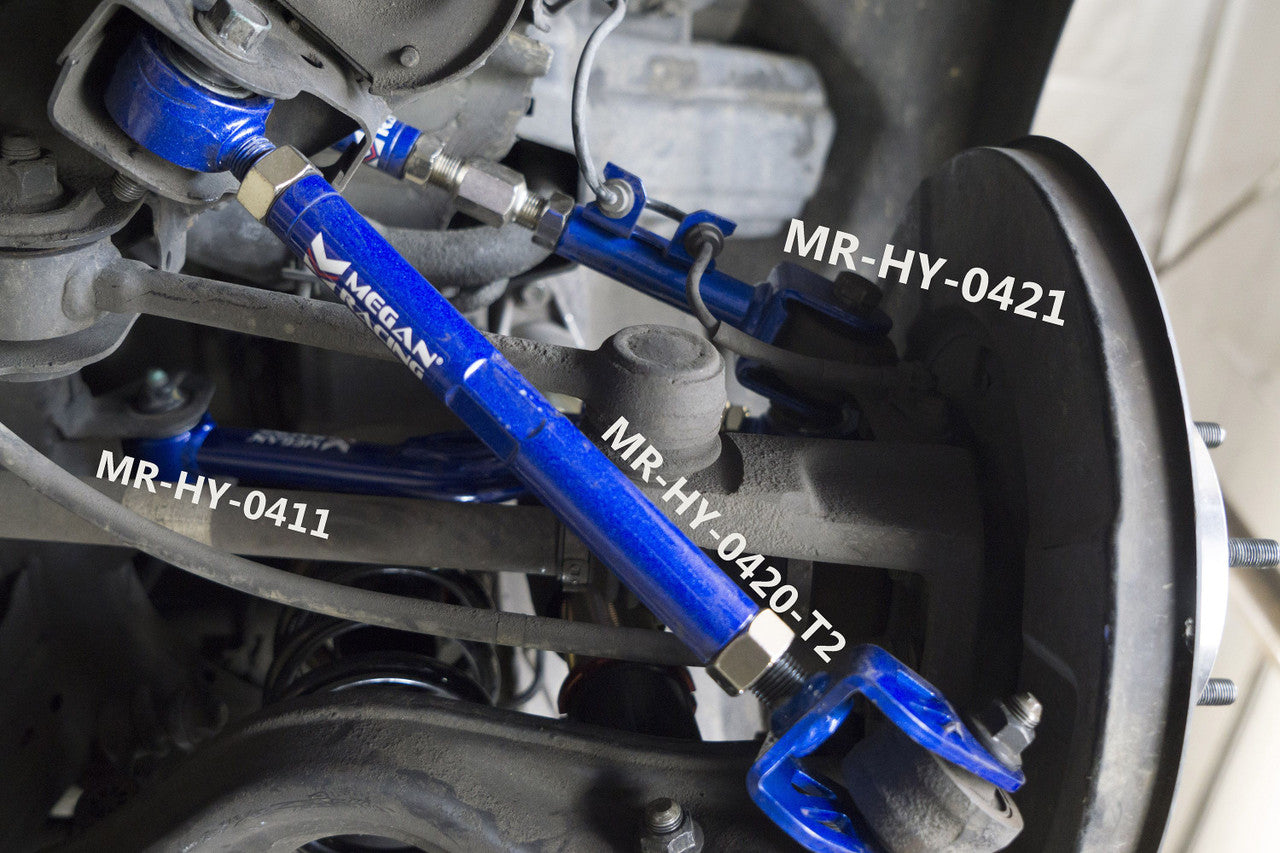Megan Racing Type II Rear Trailing Arms Kit For Hyundai Genesis Coupe 2010+