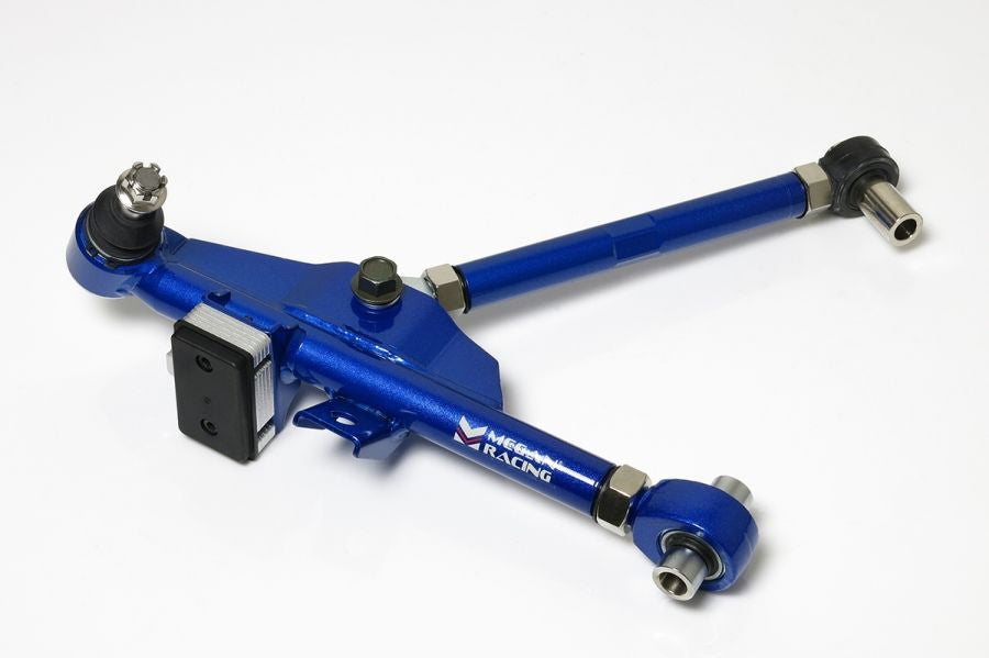 Megan Racing Adjustable Front Lower Control Arms W/ Traction Rods Kit For Nissan 240SX 1989 - 1994