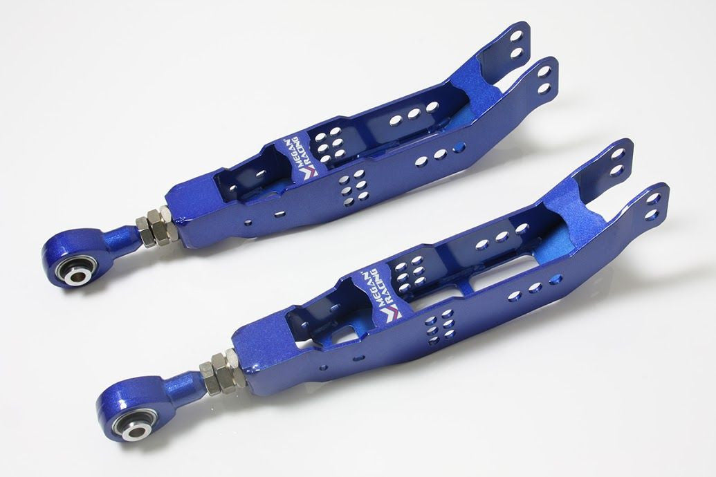 Megan Racing Type II Adjustable Rear Lower Control Arms Kit For Subaru Legacy 2010 - 2014 Impreza BRZ FR-S STI Outback