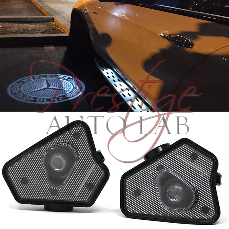 2X Ford Mirror Courtesy logo LED Lights Ghost Laser Shadow Projector