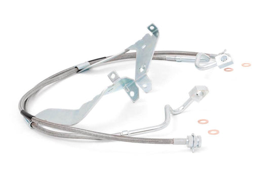 Brake Lines | Stainless | FR | 4-6 Inch Lift | Ford F-250/F-350 Super Duty (08-16)