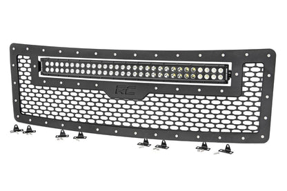 Mesh Grille | 30" Dual Row LED | Black | Ford F-150 2WD/4WD (09-14)