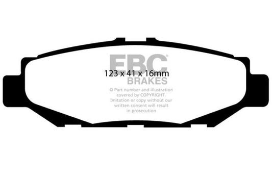 EBC 93-97 Lexus GS300 3.0 Redstuff Rear Brake Pads