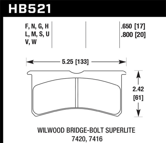 Hawk HPS Street Brake Pads