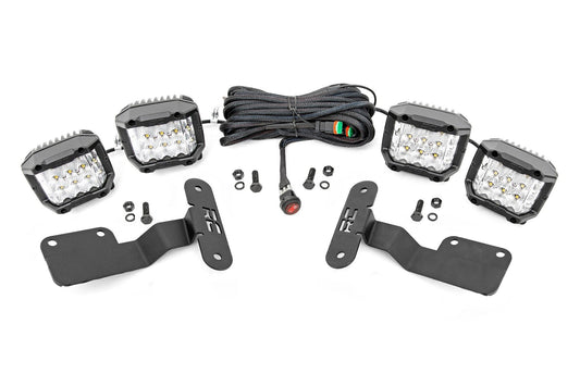 LED Light Kit | Ditch Mount | 3" OSRAM | Wide | Subaru Forester (14-18)