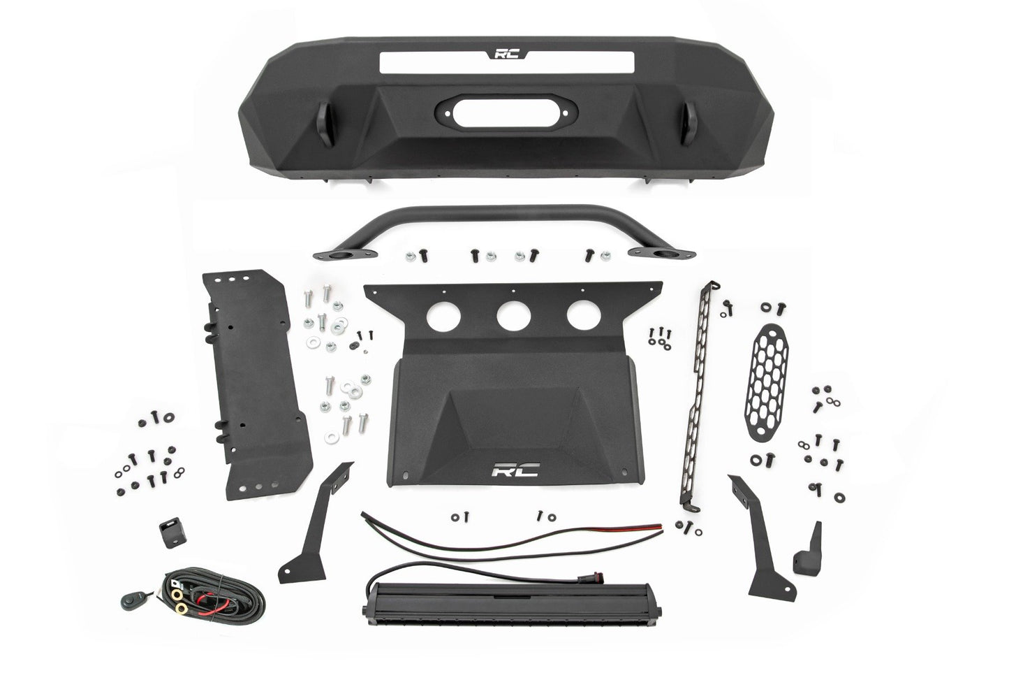 Front Bumper | Hybrid | 20" Blk LED | Toyota Tacoma 2WD/4WD (2016-2023)