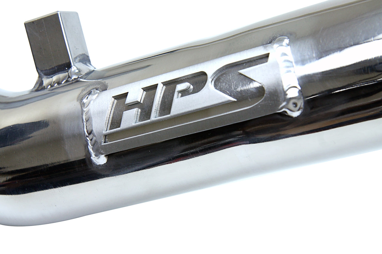 HPS Performance Intercooler Charge Pipe Kit (Cold and Hot Side), Polished, 17-104P