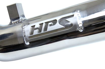 HPS Performance Intercooler Charge Pipe Kit (Cold and Hot Side), Polished, 17-104P