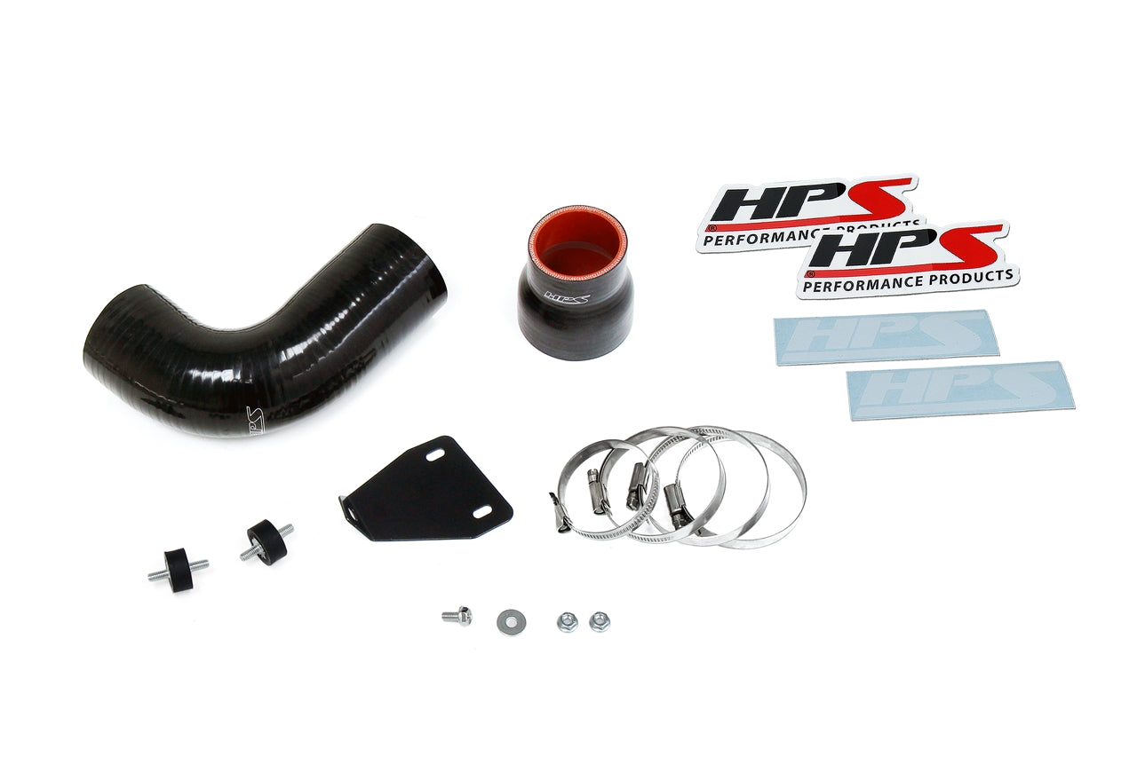 HPS Performance Intercooler Charge Pipe Kit (Cold Side), Polished, 17-121P