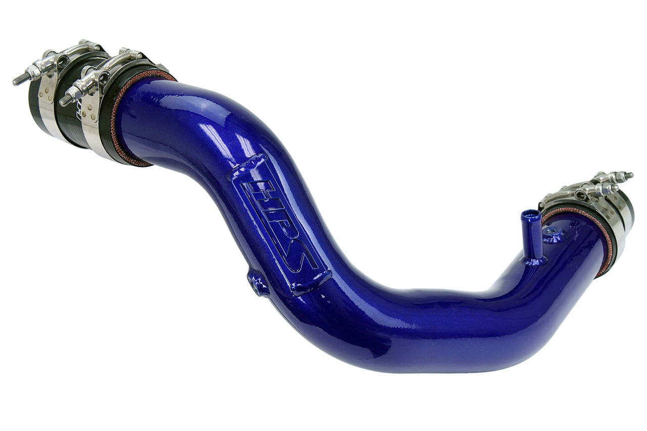 HPS Performance Intercooler Charge Pipe Kit Cold Side Blue 17-122BL