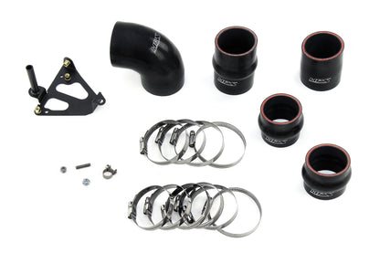 HPS Performance Intercooler Charge Pipe Kit (Cold and Hot Side), Black, 17-133WB