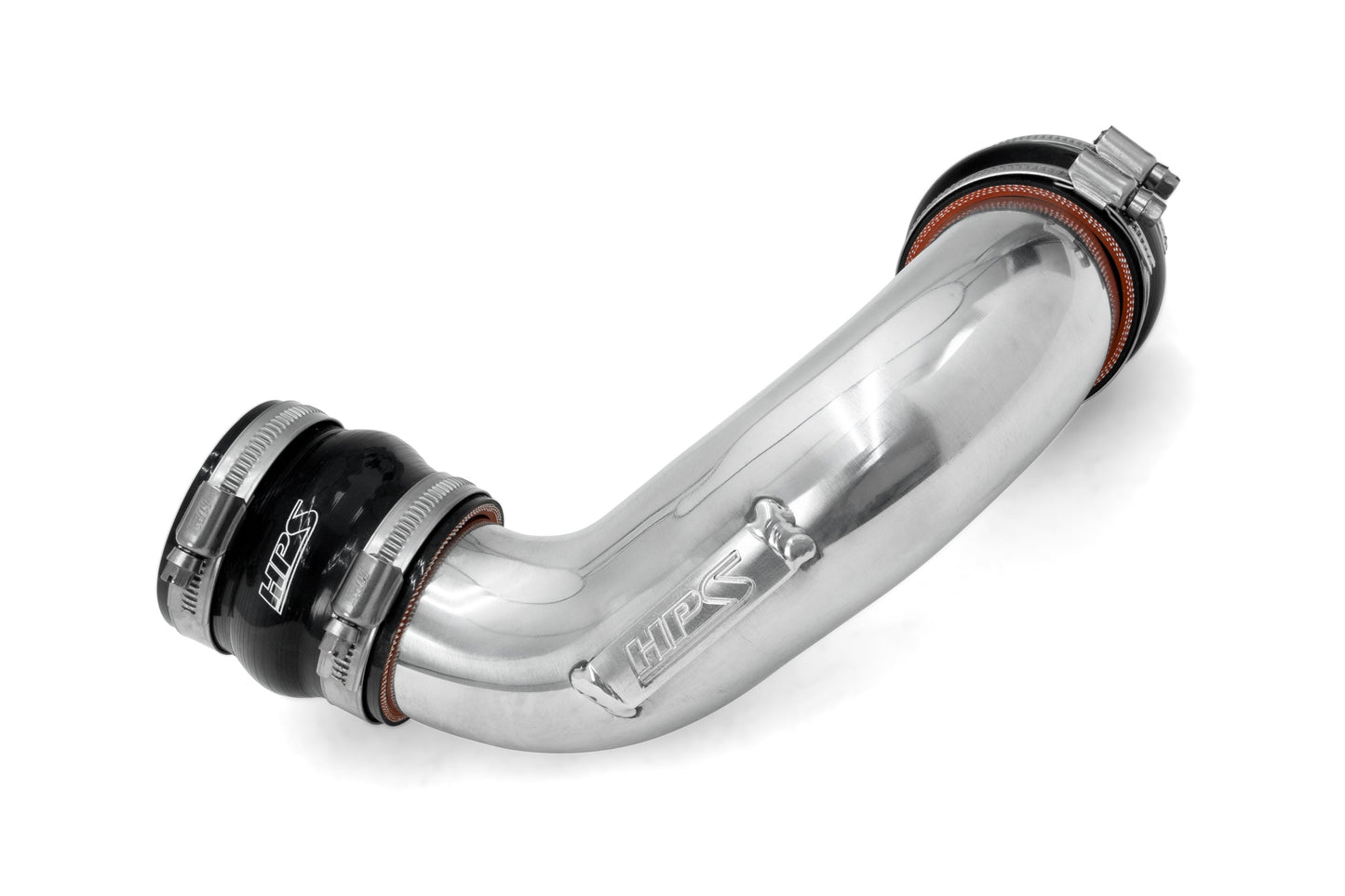 HPS Performance Intercooler Charge Pipe Hot Side Polished 17-135P
