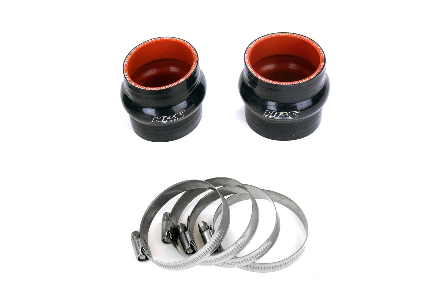 HPS Performance Intercooler Charge Pipe Hot Side, Polished, 17-135P