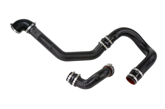 HPS Performance 3pcs Intercooler Charge Pipe Kit Cold and Hot Side Black 17-141WB
