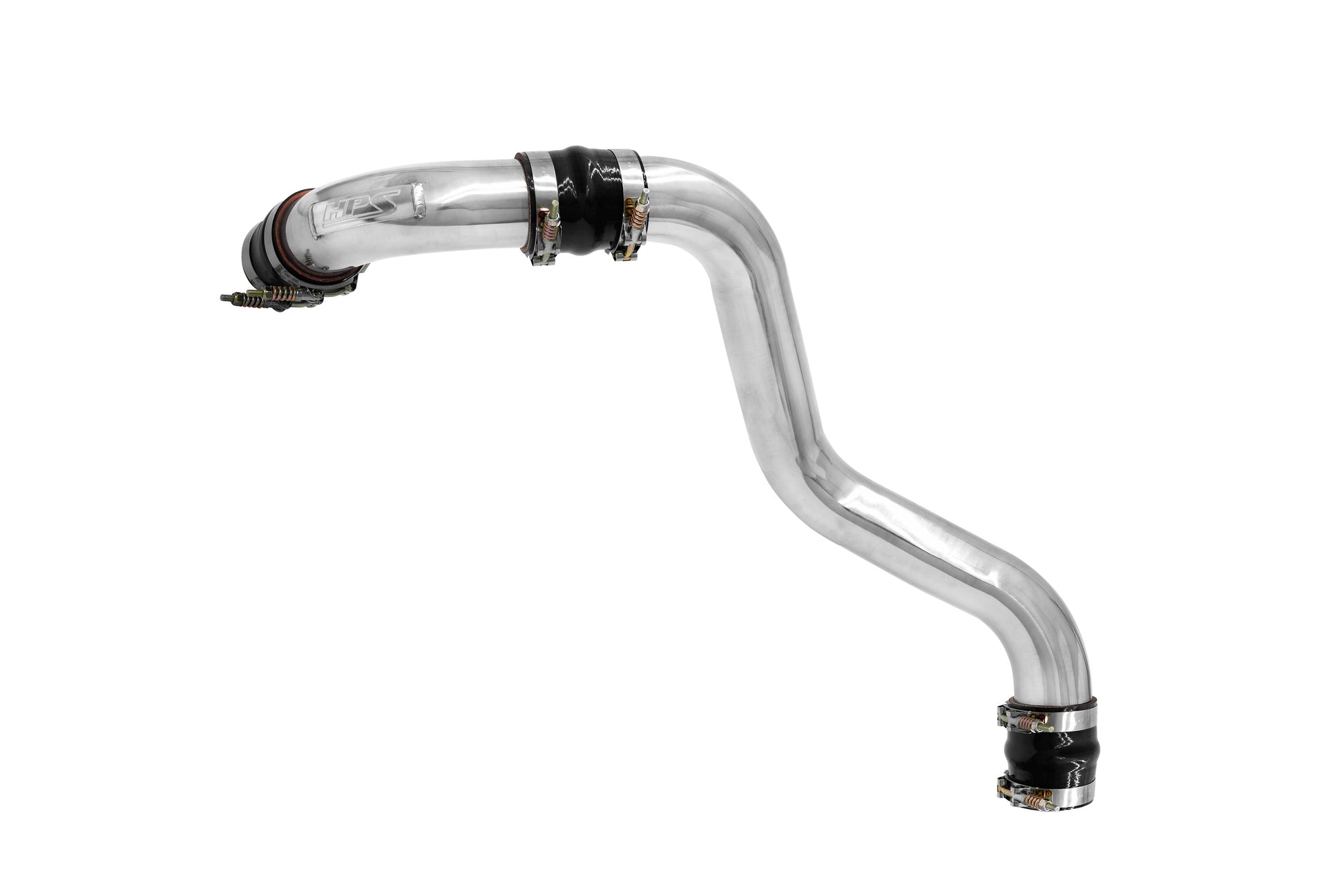 HPS Performance Intercooler Charge Pipe Kit Hot Side Polished 17-146P