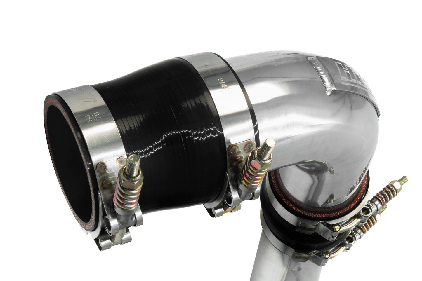 HPS Performance Intercooler Charge Pipe Kit (Hot Side), Polished, 17-146P