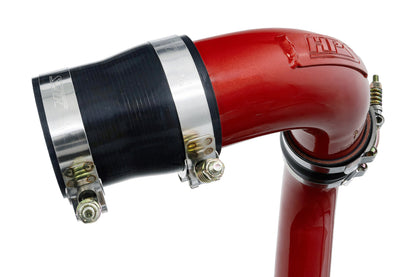 HPS Performance Intercooler Charge Pipe Kit (Hot Side), Red, 17-146R