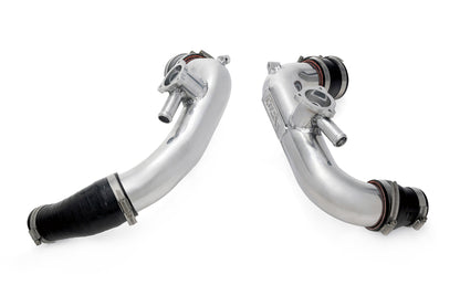 HPS Performance Intercooler Charge Pipe Kit (Hot Side), Polished, 17-148P