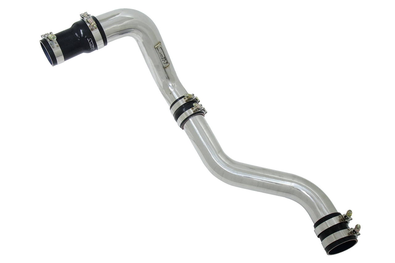 HPS Performance Stainless Steel Intercooler Charge Pipe Kit Hot Side Polished 17-149P