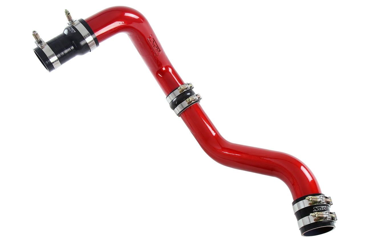 HPS Performance Stainless Steel Intercooler Charge Pipe Kit Hot Side Red 17-149R