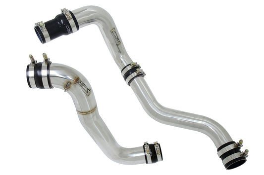 HPS Performance Stainless Steel Intercooler Charge Pipe Kit Cold and Hot Side Polished 17-150P