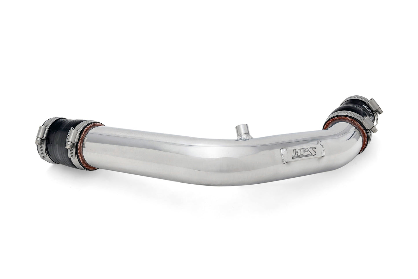 HPS Performance Intercooler Lower Hot Side and Cold Side Charge Pipe, Polished, 17-152P