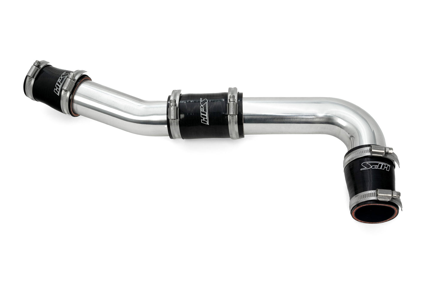 HPS Performance Intercooler Charge Pipe Kit (Cold and Hot Side), Polished, 17-153P