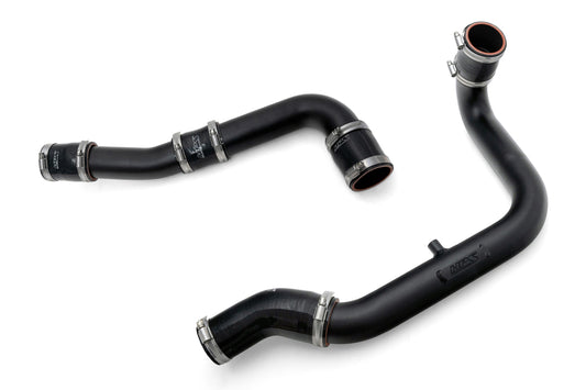 HPS Performance Intercooler Charge Pipe Kit Cold and Hot Side Black 17-153WB