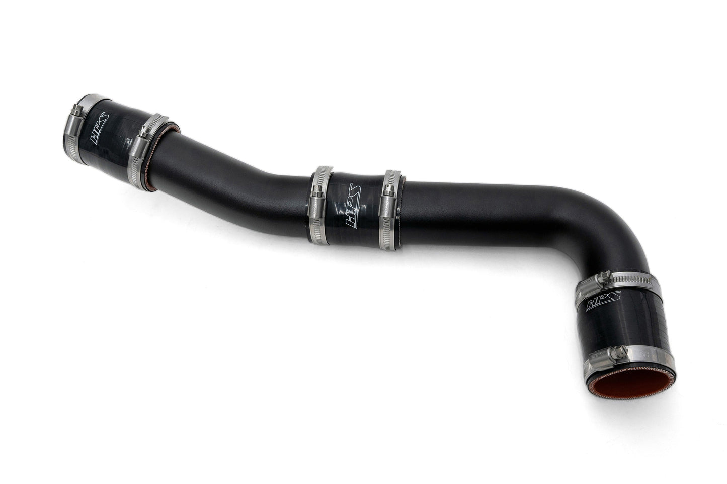 HPS Performance Intercooler Charge Pipe Kit (Cold and Hot Side), Black, 17-153WB