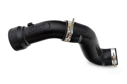 HPS Cold Side Charge Pipe with CAC Hose Intercooler Boot Black 17-155WB